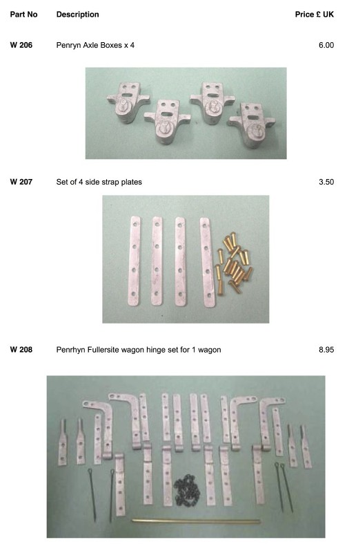 Wagon parts Page 3a