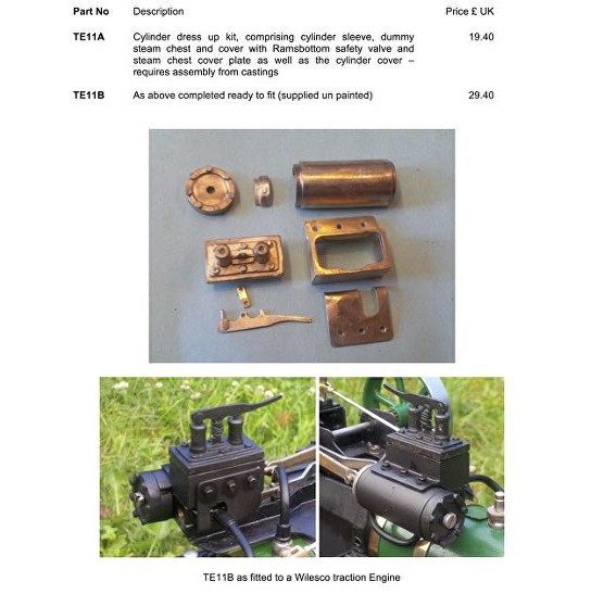 Traction Engine parts Page 6a